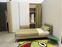 Cameretta Cameretta nidi con letto singolo Nidi letti a terra in Offerta Outlet