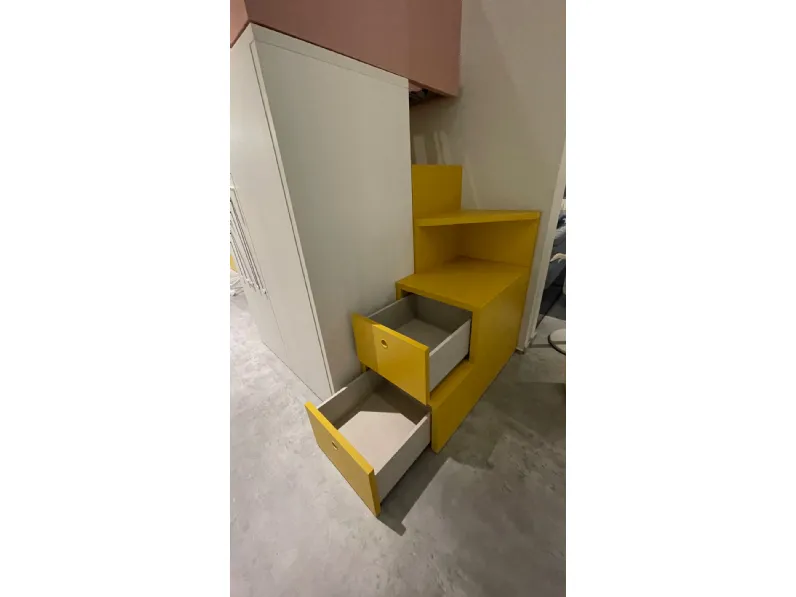 Cameretta soppalco Nidi in laminato opaco in Offerta Outlet