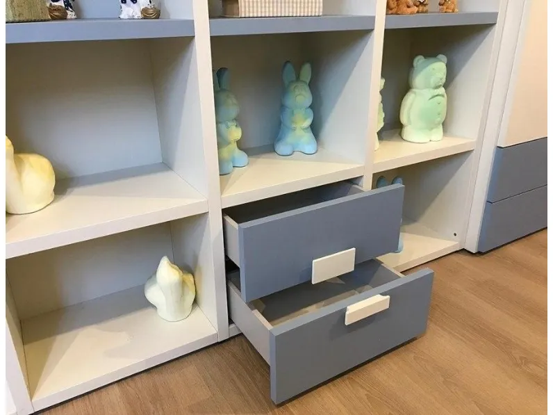 Cameretta in laminato opacoKids Nidi scontata a PREZZI OUTLET