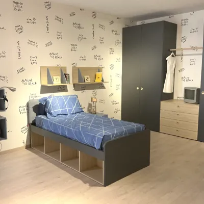Cameretta Nidi Nidi letti a terra in Offerta Outlet