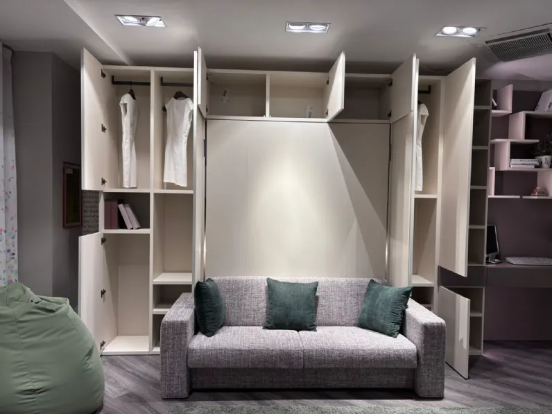 Cameretta Nobu Clever in laminato opaco a prezzo riservato 