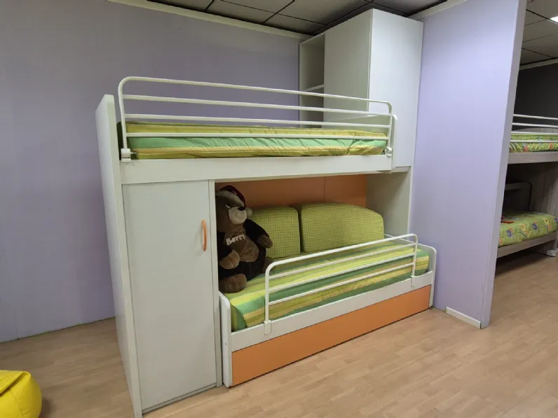 Cameretta in laminato opacoOliver Zg mobili scontata a PREZZI OUTLET