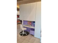 Cameretta Oliver  Zg mobili con letto a terra a prezzo Outlet