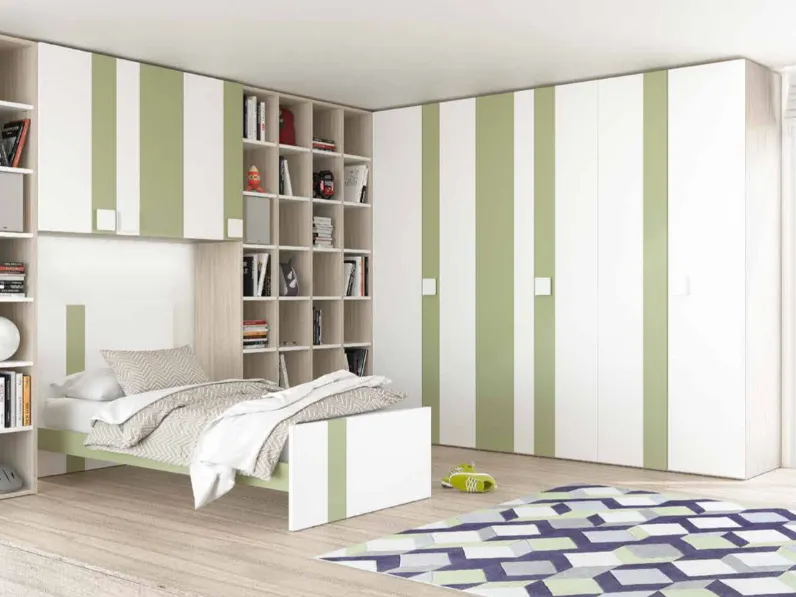 Cameretta in legnoOpen 09 Collezione esclusiva scontata a PREZZI OUTLET