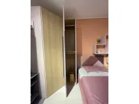 Cameretta Peonia Moretti compact camerette in laccato opaco in Offerta Outlet