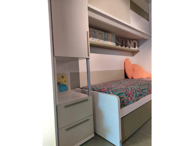 Cameretta Ponte Doimo cityline con letto a terra scontata