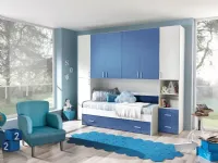 Cameretta Cameretta.ponte.mod.ontario in promo-sconto del 50% Gruppo silwoodcon letto a ponte scontata
