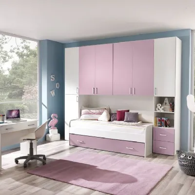 Cameretta Cameretta.ponte.mod.ontario in promo-sconto del 50% Gruppo silwoodcon letto a ponte scontata