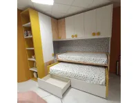 Cameretta Qik+archimete Doimo cityline in laminato materico a prezzo Outlet