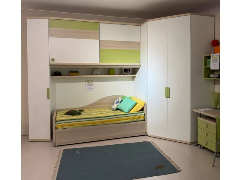 Cameretta Qik Doimo cityline con letto a ponte�in offerta