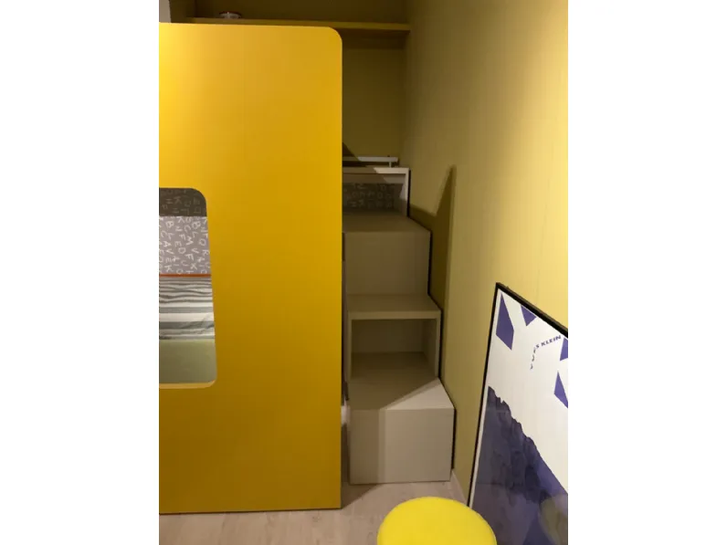 Cameretta Qik Doimo cityline in laminato opaco a prezzo Outlet