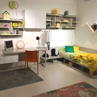 Cameretta Qik Doimo cityline letti a terra a prezzo scontato