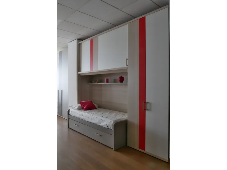 Cameretta Qik Doimo cityline in laminato opaco a prezzo scontato