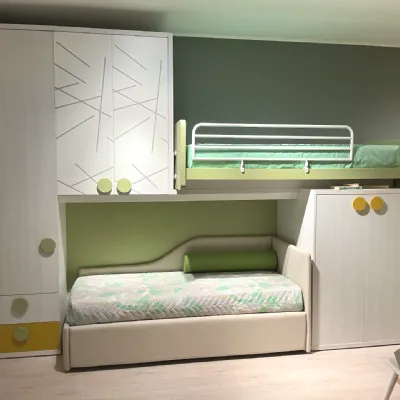 Cameretta Qik Doimo cityline in laminato opaco in Offerta Outlet
