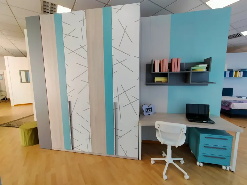 Cameretta Qik Doimo cityline senza letto a prezzo scontato