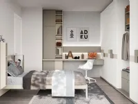 Cameretta in laminato opacoQik l02 Doimo cityline scontata a PREZZI OUTLET