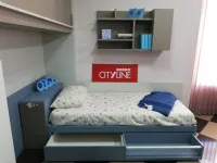 Cameretta Qik light Doimo cityline con letto a ponte�in offerta