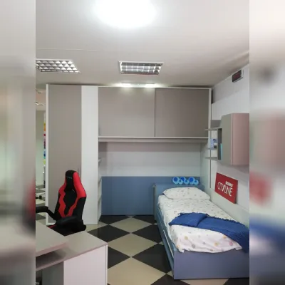 Cameretta Qik light Doimo cityline con letto a ponte�in offerta