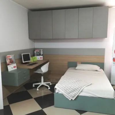 Cameretta Qik light Doimo cityline letti a terra in offerta