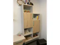 Cameretta in laminato materico�Qik  teca Doimo cityline scontata a PREZZI OUTLET