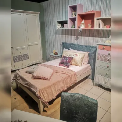 Cameretta Romantic Callesella con letto a terrain offerta