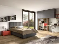 Cameretta Room102 Zg mobili con letto una piazza e mezza
 in Offerta Outlet