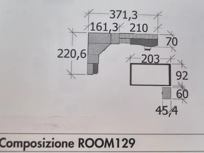 Cameretta Room129 Zg mobili letti a terra in offerta