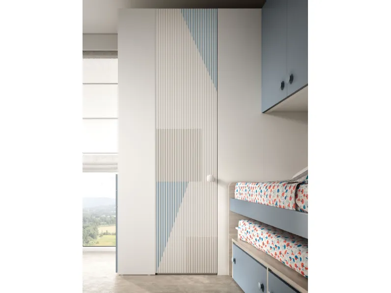 Cameretta Room142 Mottes selection con letto a pontein offerta
