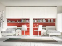 Cameretta Room143 Collezione esclusiva con letto a pontein offerta