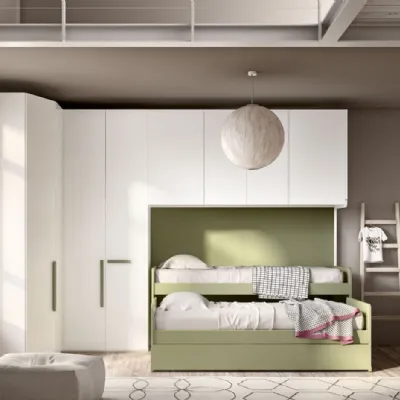 Cameretta Room147 Zg mobili con letto a soppalco scorrevolein offerta