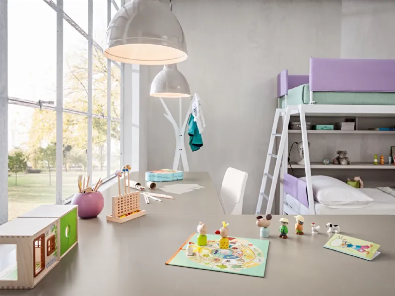 Cameretta Room156 Mottes selectioncon letto a castello scontata