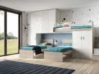 Cameretta Room157 Mottes selection in legno in Offerta Outlet