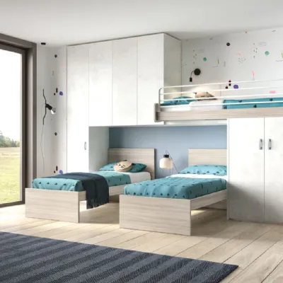 Cameretta Room157 Mottes selection in legno in Offerta Outlet