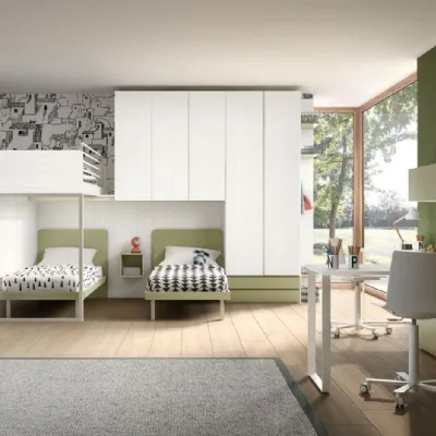 Cameretta Room159 Zg mobilicon letto a castello scontata