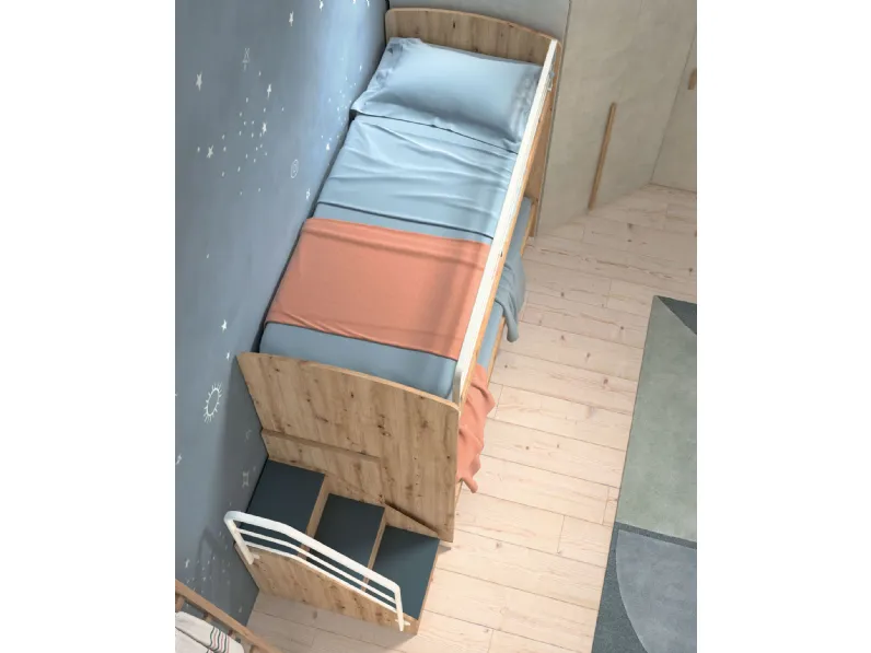 Cameretta Room160 Zg mobili con letto a castello a prezzo Outlet