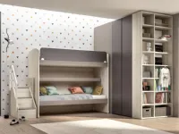 Cameretta Room162 Zg mobili con letto a castello a prezzo Outlet