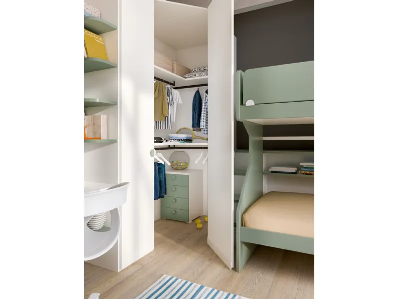 Cameretta in legnoRoom164 Mottes selection scontata a PREZZI OUTLET