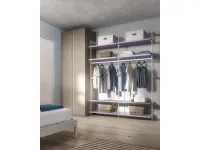 Cameretta Room169 Collezione esclusiva con letto a soppalco a prezzo scontato