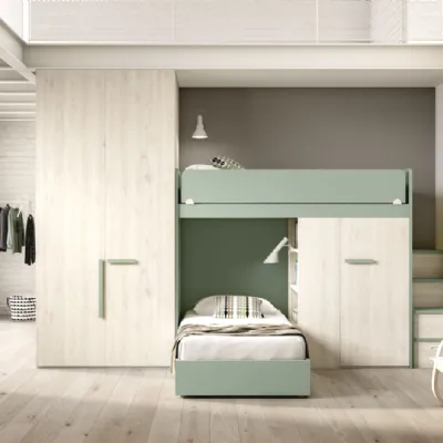 Cameretta Room172 Collezione esclusiva con letto a soppalcoin offerta