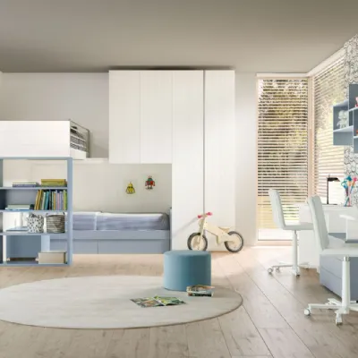 Cameretta Roon166 Zg mobili con letto a castello in Offerta Outlet