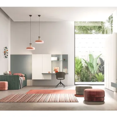 Cameretta S22 * Clever con letto a terra in Offerta Outlet