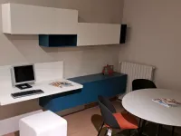 Cameretta in laminato opacoScrivania attrezzata moretti Moretti compact scontata a PREZZI OUTLET