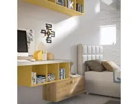 Cameretta Set k15 Siloma letti a terra in Offerta Outlet