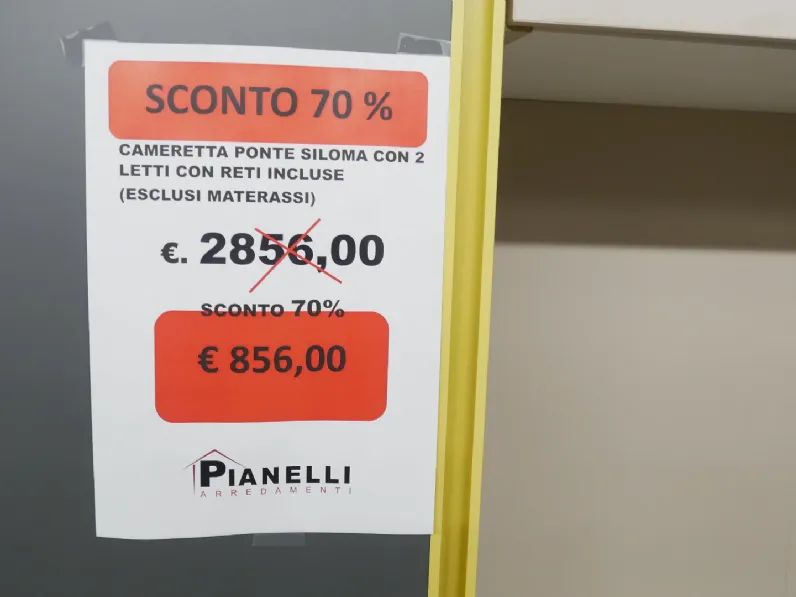 Cameretta Siloma SCONTATA a PREZZI OUTLET