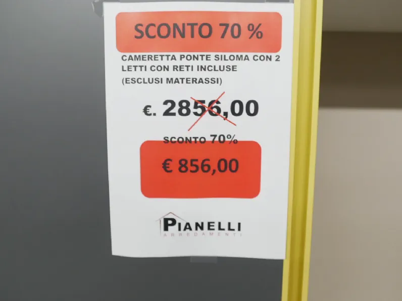Cameretta Siloma SCONTATA a PREZZI OUTLET