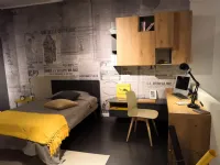 Cameretta Single young Siloma con letto una piazza e mezza
 a prezzo scontato