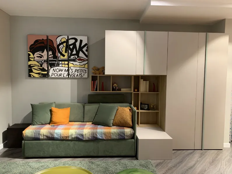 Scopri la Cameretta Slide Clever con letto a terra scontata! Ottimo prezzo!