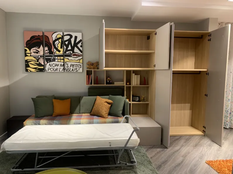 Scopri la Cameretta Slide Clever con letto a terra scontata! Ottimo prezzo!