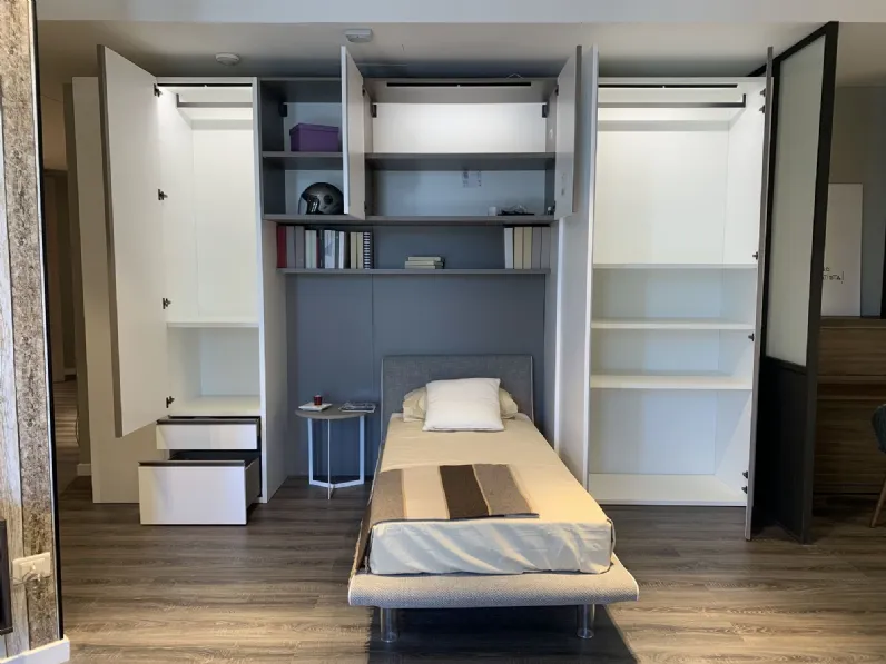 Cameretta Slitta Clever: letto a ponte scontato! Risparmia!