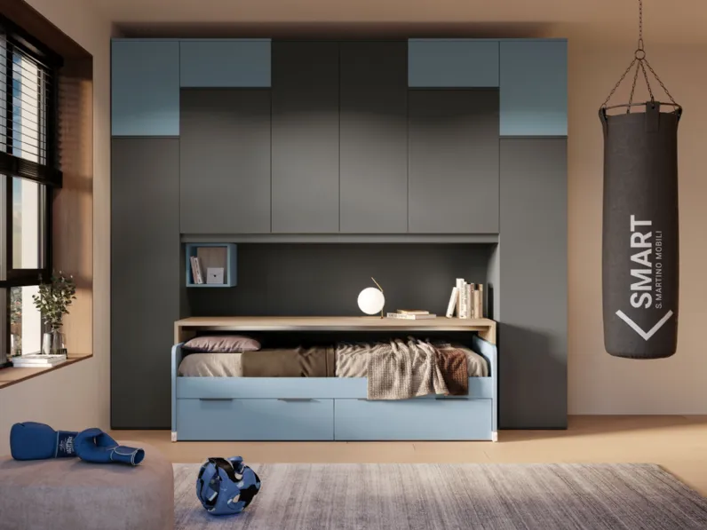 CAMERETTA San martino mobili Smart junior 14 SCONTATA a PREZZI OUTLET